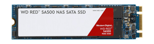 WD Red SA500 M.2 2280 2TB SSD SATA III med 6 Gbit/s