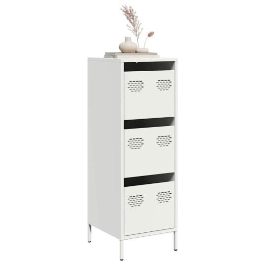  Highboard hvit 39x35x103,5 cm stål 8721102931628