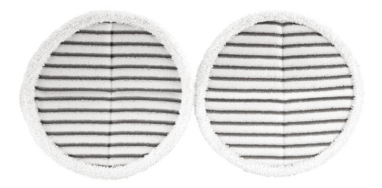 Bissell Skrubbeputer til Elektrisk Mopp 4-Pack Hvit