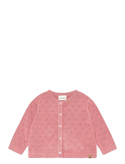Minymo Cardigan Knit Pink 68