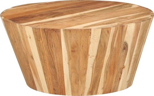 vidaXL Salongbord Ø65x31 cm heltre akasie