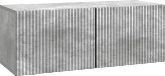  Vegghengt TV skap Betonggrå 78,5 x 31 x 30 cm Konstruert tre