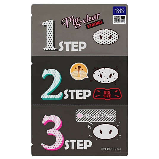 Holika Pig Clear Blackhead 3Step Kit Strong