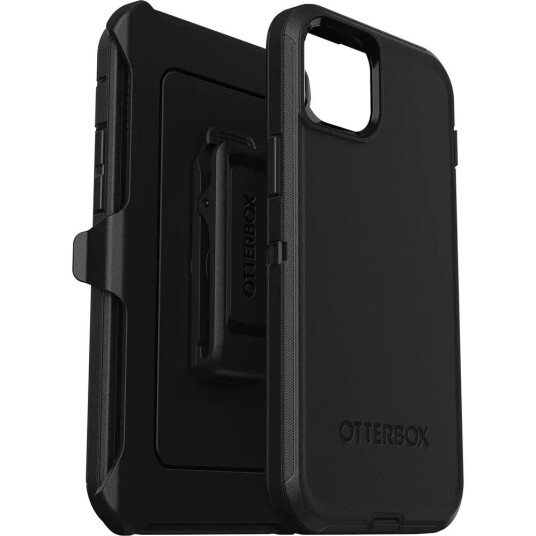 OtterBox Defender Series iPhone 15 Plus Deksel med Belteholder - Svart