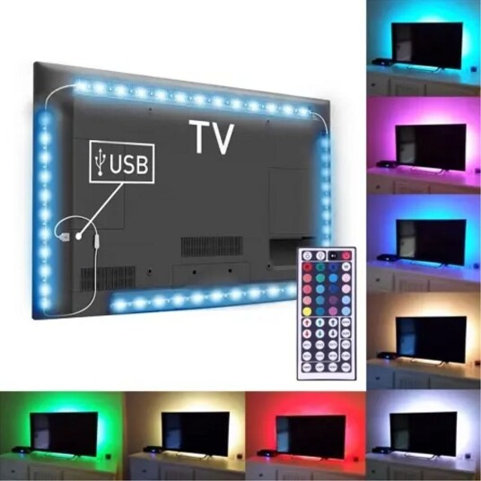 SIGN LED stripe for Bakgrunnsbelysning for TV 100x60cm SIGN LED stripe for Bakgrunnsbelysning for TV 100x60cm