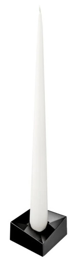 STOFF Nagel Reflect Lysestake Stor Sort Krom 3,2 cm