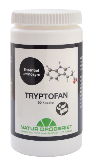 Natur Drogeriet Natur-Drogeriet Tryptofan Max - 250 mg - 90 Kapslar Natur Drogeriet Natur-Drogeriet Tryptofan Max - 250 mg - 90 Kapslar