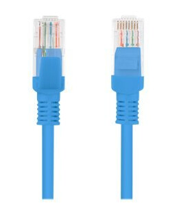 Lanberg Koblingskabel Rj-45 Hann Til Rj-45 Hann 20 M Utp Cat 5E Flertrådet Ral 5012 Blå