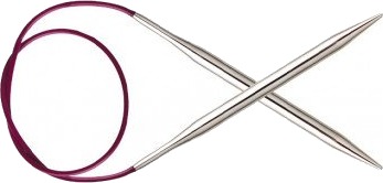 KnitPro Nova Metal Rundpinner Messing 80cm 5.50mm 315in US9