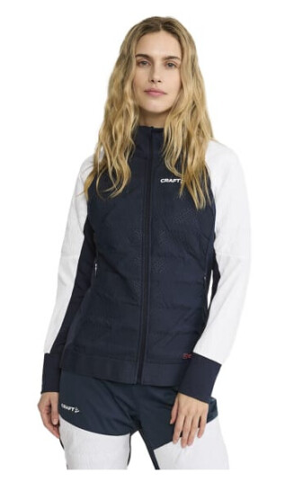Craft NOR ADV Nordic Training Speed Jacket Dame Blaze/White XL Craft NOR ADV Nordic Training Speed Jacket Dame Blaze/White XL