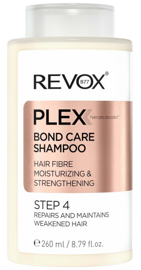 Revox PLEX Bond Care Sjampo Step 4 260 ml for Farget Hår