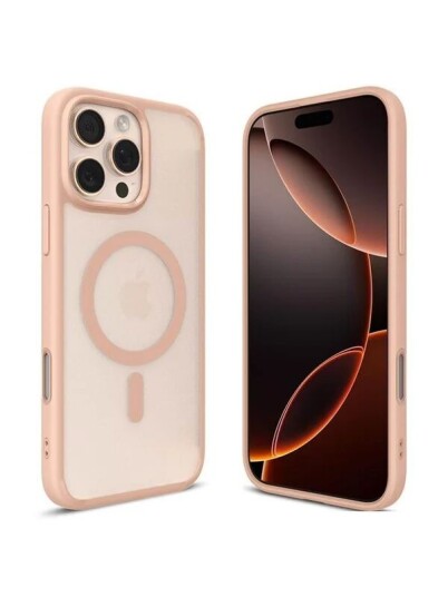 Spigen Ultra Hybrid T MagSafe Mobildeksel i Frost Rose Titanium for iPhone 16 Pro