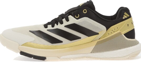 Joggesko adidas Crazyquick Boost Padel Off White/ Core Black/ Gold Met. EUR 40 2/3
