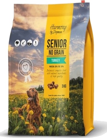 Bioharmony Harmony Senior Kornfri Tørrfôr 3 Kg