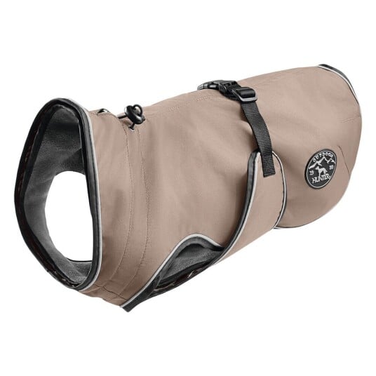 Hunter Hundejakke Uppsala 2i1 Fleece Taupe 60 cm