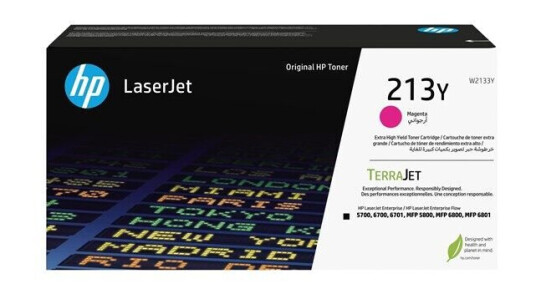 HP 213Y / W2133Y - Magenta Toner - Extra High Yield - Laser toner Rød