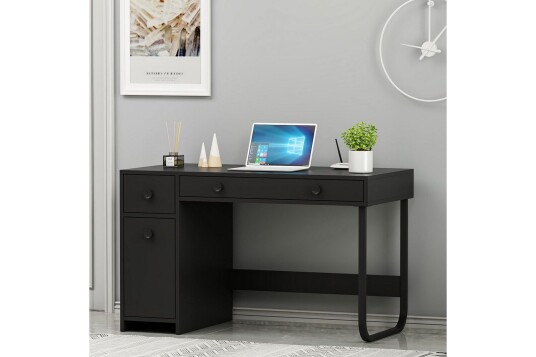 Neric Skrivebord 60x120 cm Sort