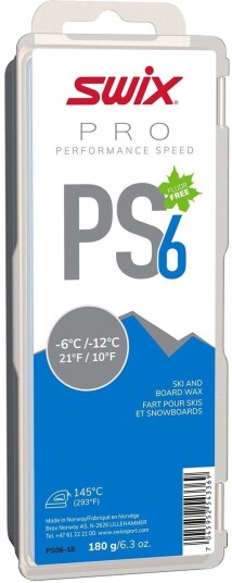 Swix Ps6 Blue -6°c/-12°c 180g Nc 1 Swix Ps6 Blue -6°c/-12°c 180g Nc 1