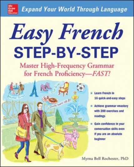 Easy French Step-By-Step Av Myrna Bell Rochester