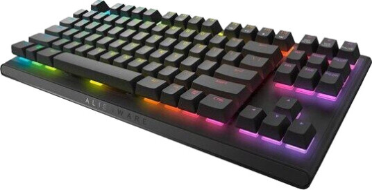 Dell Alienware AW420K - keyboard - tenkeyless - Dark Side of the Moon - Tastatur - Svart Dell Alienware AW420K - keyboard - tenkeyless - Dark Side of the Moon - Tastatur - Svart