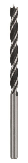 Bosch 4 mm Trespiralbor for Tre - Lengde 75 mm