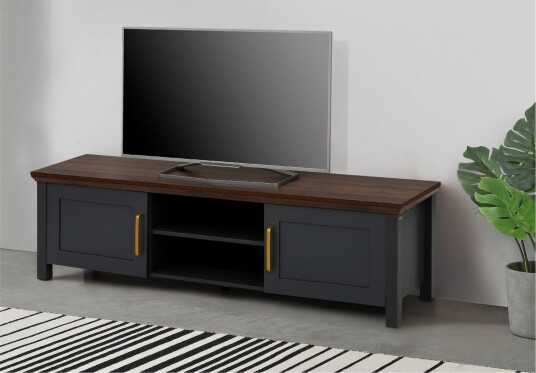Juntolah Tv-benk 160x39 cm - Svart