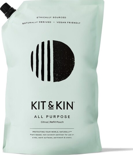 Kit & Kin Allrengöring Citrus Refill 1 liter Kit & Kin Allrengöring Citrus Refill 1 liter