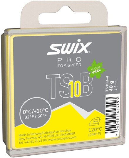 Swix Ts10 Black, 0°c/+10°c, 40g Nc 1 Swix Ts10 Black, 0°c/+10°c, 40g Nc 1
