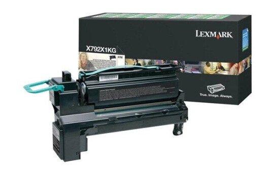 Lexmark X792X1KG Toner Black - Laser toner Svart