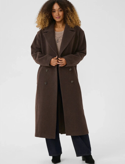 Cream Crjamey Coat Brown 38 Cream Crjamey Coat Brown 38