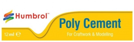 Humbrol Plastlim Poly Cement Medium 12 ml (Tube)