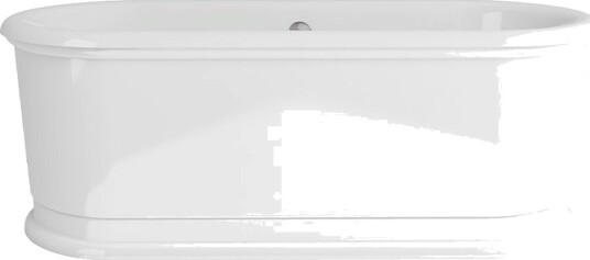 Burlington London Rundt 1800 mm Lucite Hvit E18