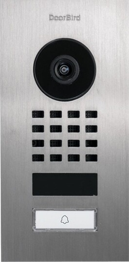 Doorbird Dørtelefon D1101V Video (Innfelt) Rustfritt Stål V2A