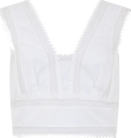 Alberta Ferretti Dame Topper Hvit L,
