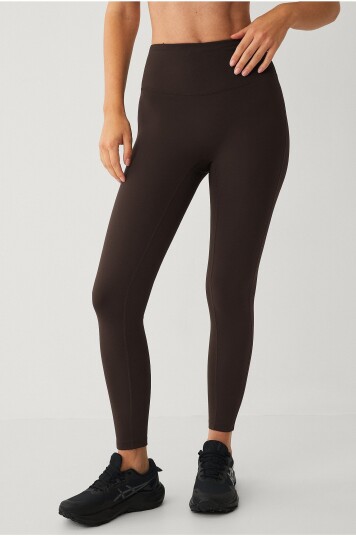 Ellos STUDIO   Treningstights Studio Tights Flat Front Core   Brun
