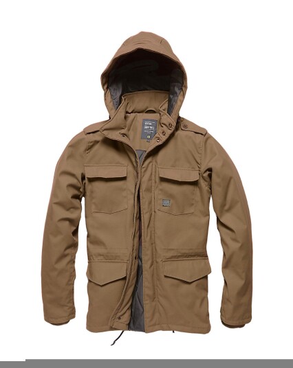 Vintage Industries Darren Parka Jacket Brun