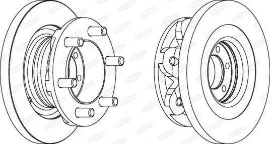 Bremseskive BERAL BCR139A