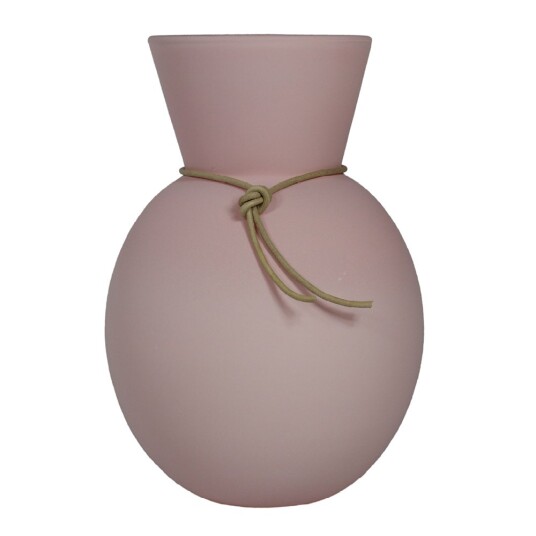 Nybro Crystal   Happy vase 25 cm hallongrädde