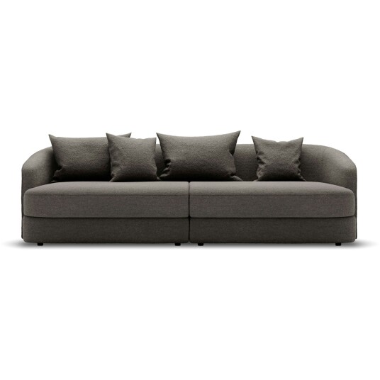 New Works Covent Residential Sofa Dark Taupe