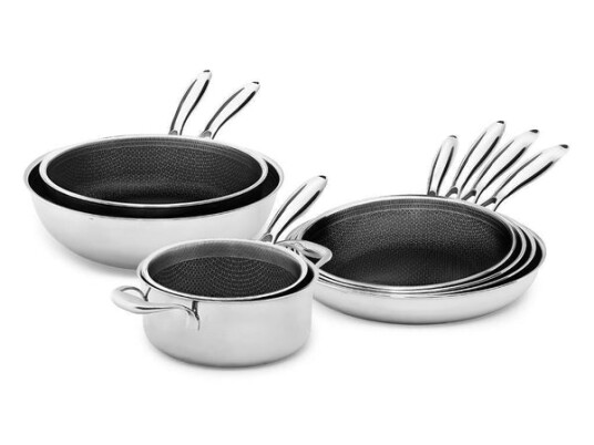 Komplette sett | 8 deler gryte og pannesett | onyx cookware