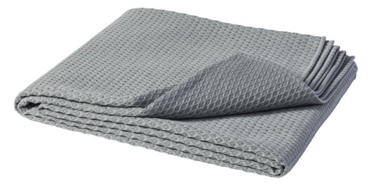 Scandi Living Kimono sengeteppe 139x260 cm dusty petrol