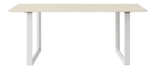 Muuto 70/70 spisebord 170 x 85 cm Sand laminate-Plywood-White
