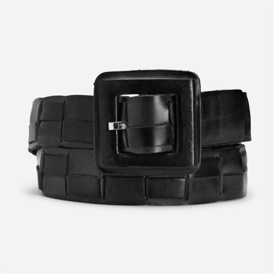 Gavazzeni Edimburgo Woven Leather - Nero