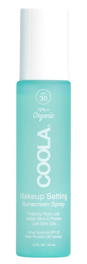 Coola Classic Makeup Setting Sunscreen Spray SPF30 44 ml Makeup Finishing Spray
