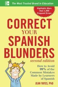 Correct Your Spanish Blunders Av Jean Yates