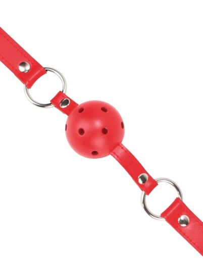 Shots Toys - Ouch! Ouch!: Ball Gag, rød