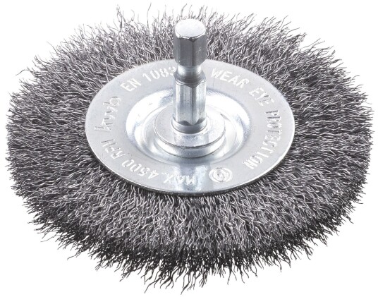 KWB Hjulbørste, Hss-Ståltråd, Korrugert, Ø 75 Mm KWB Hjulbørste, Hss-Ståltråd, Korrugert, Ø 75 Mm