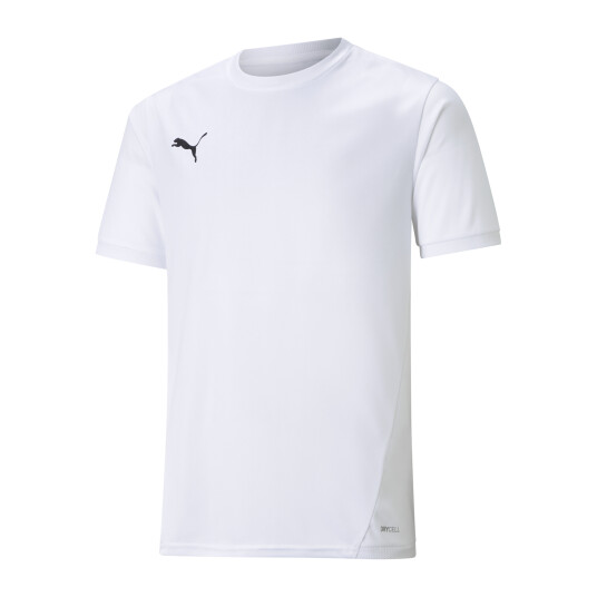 Puma teamLIGA Jersey Jr, t-skjorte junior 140 Puma White-Puma Whit