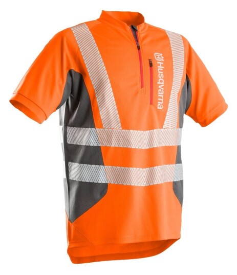 Husqvarna Technical High Viz Kort Arm En20471 - Str. 50 / M Husqvarna Technical High Viz Kort Arm En20471 - Str. 50 / M