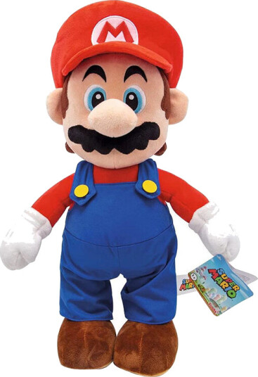 Nintendo Super Mario Plysjbamse 50 Cm Mario